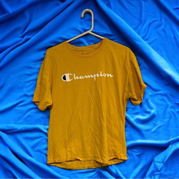 Champion Classic Tee - Vibrant Yellow - Gently Used - Picture 1 of 3